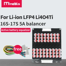 Batería de litio Lifepo4 LTO, ecualizador activo, condensador de placa equilibradora, 16S, 5A, 48V, 60V, 16S
