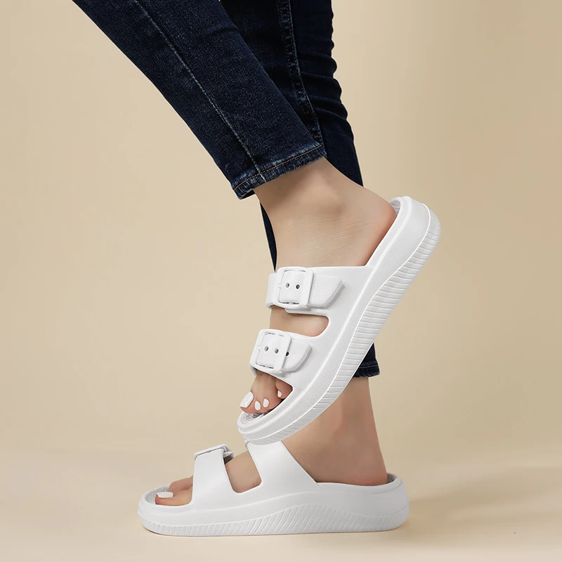 Женские классические пляжные повседневные туфли сланцы из ЭВА мужские шлепанцы