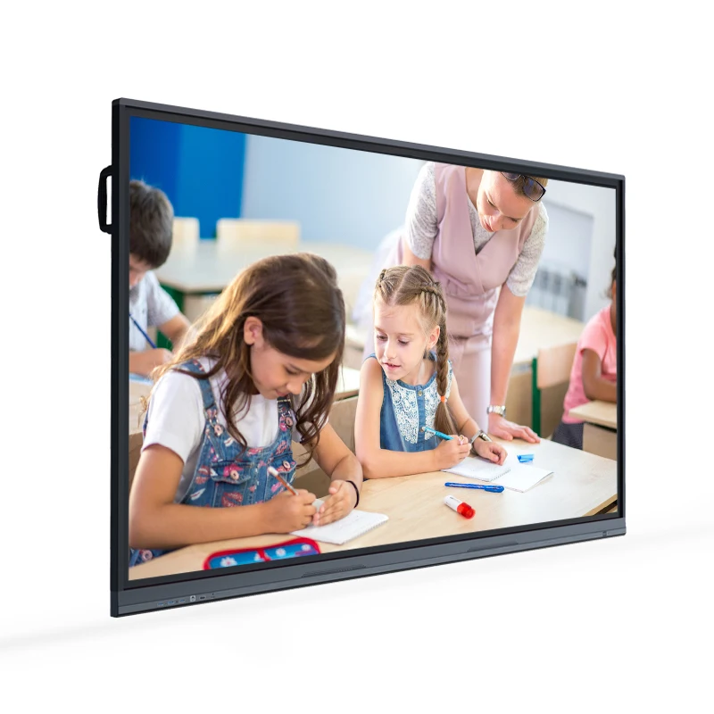 Фото Интерактивная доска IFPD с сенсорным экраном 75 дюймов 4K LCD для школьного обучения, цена от производителя №4