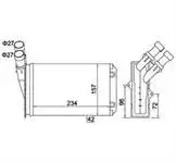 

359000300020 for heater radiator BERLINGO PARTNER 1.1.9d/22.0hdi c1.6 XSARA