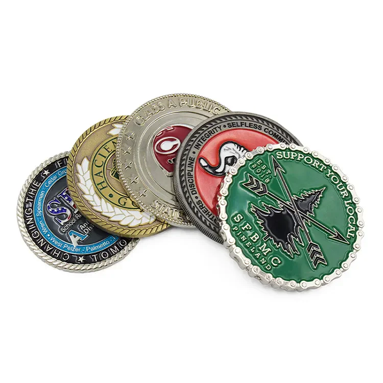 Вы можете настроить свою собственную 3D-монета с логотипом формованную