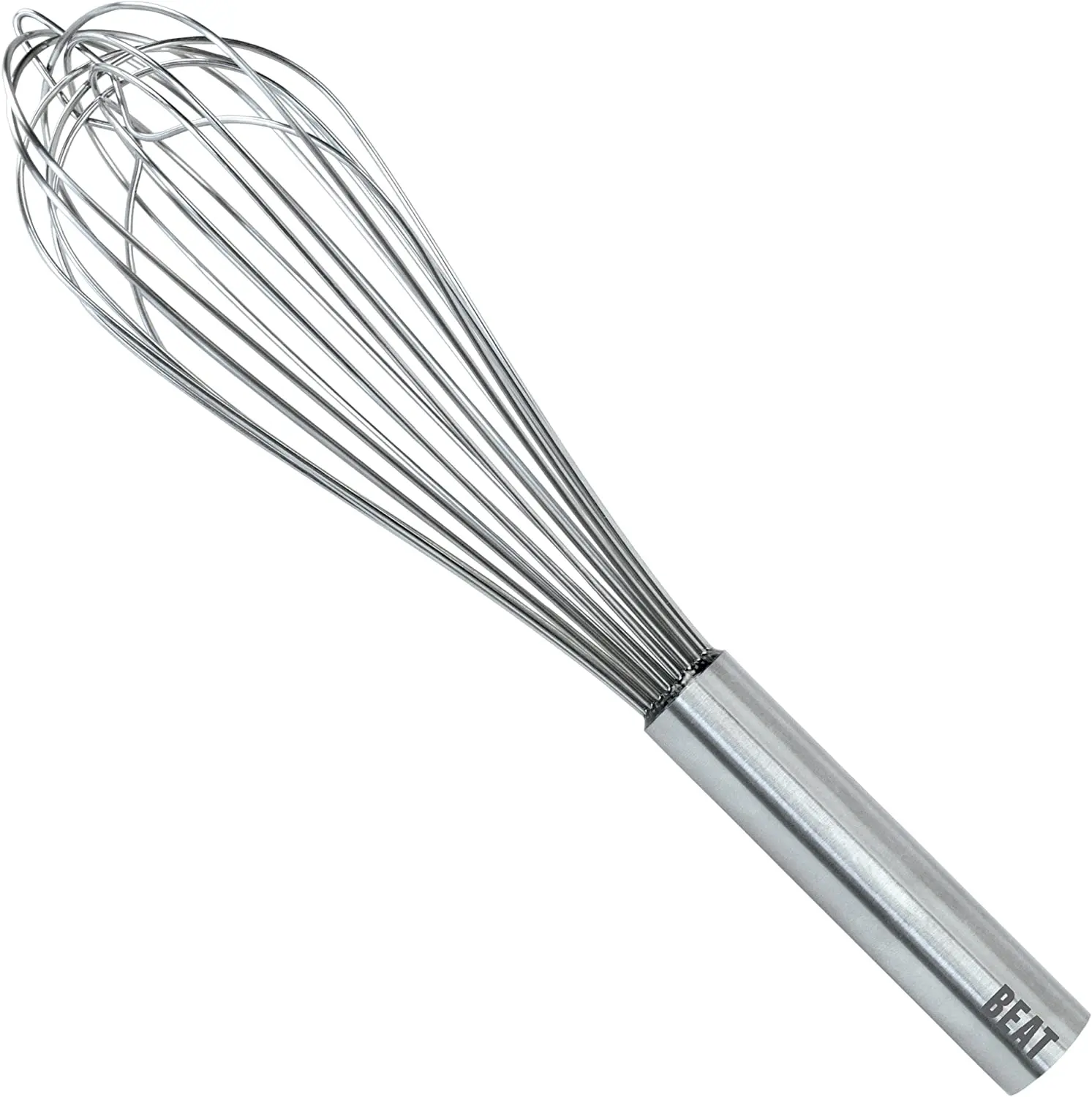 

, 23 cm (9") beater, silver Stainless Steel Egg Whisk Kitchen Wire Balloon Whisk Milk Kitchen Accessories