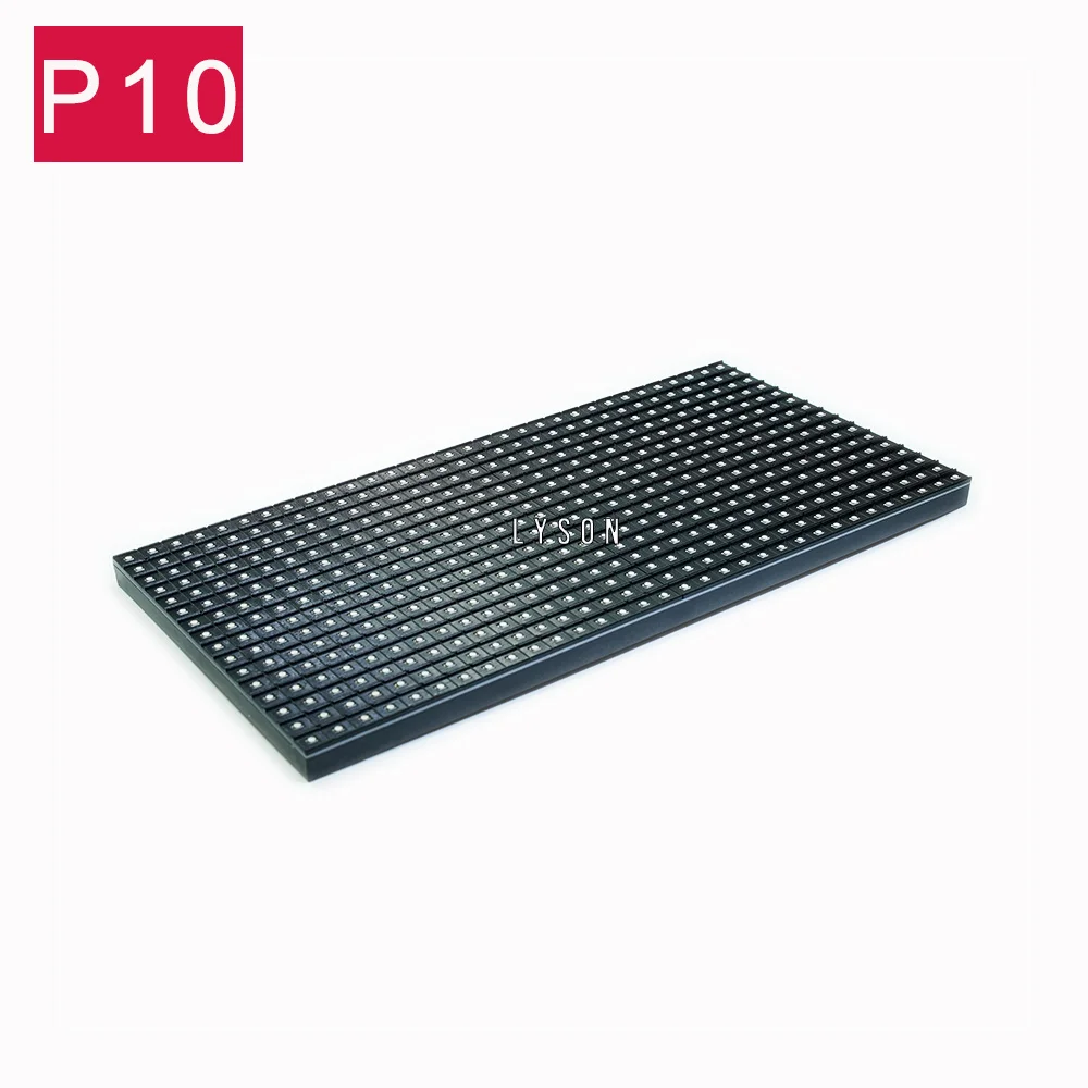 Скидка P10 комнатный SMD полноцветный светодиодный дисплей панель 320x160 мм в наличии