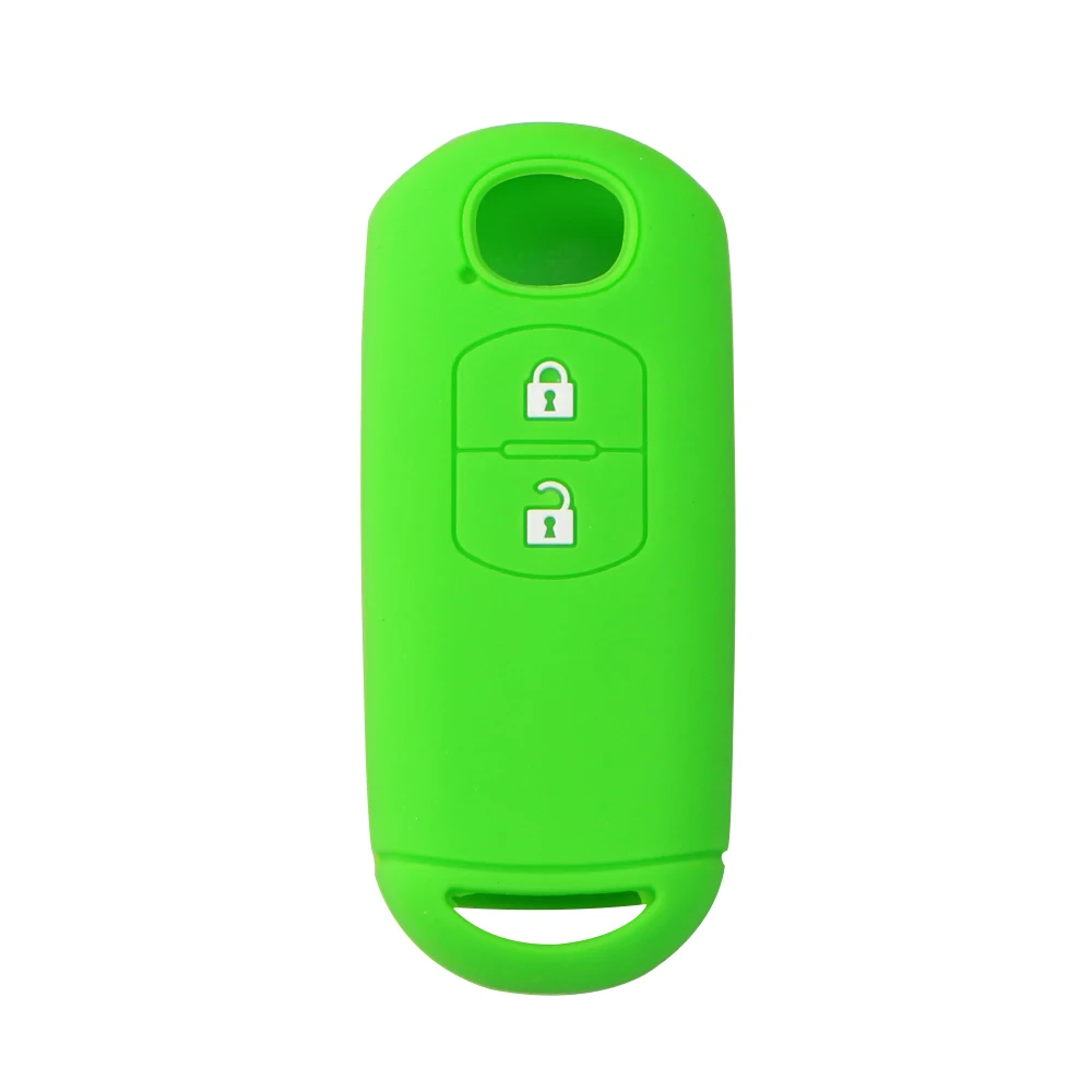 

Силиконовый чехол для дистанционного ключа автомобиля для Mazda 2 3 6 Axela Atenza CX-3 CX-5 CX5 CX-7 CX-9 2014 2015 2016 2017 2018 Smart 2 кнопки