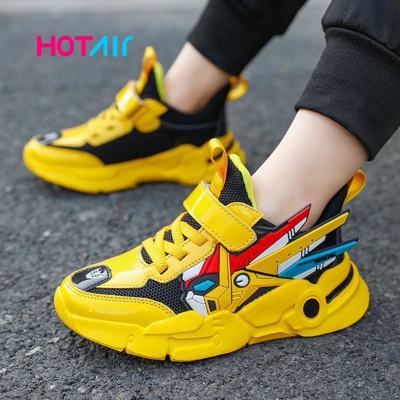 Детские кроссовки для мальчиков дышащие легкие с мягкой подошвой бега |