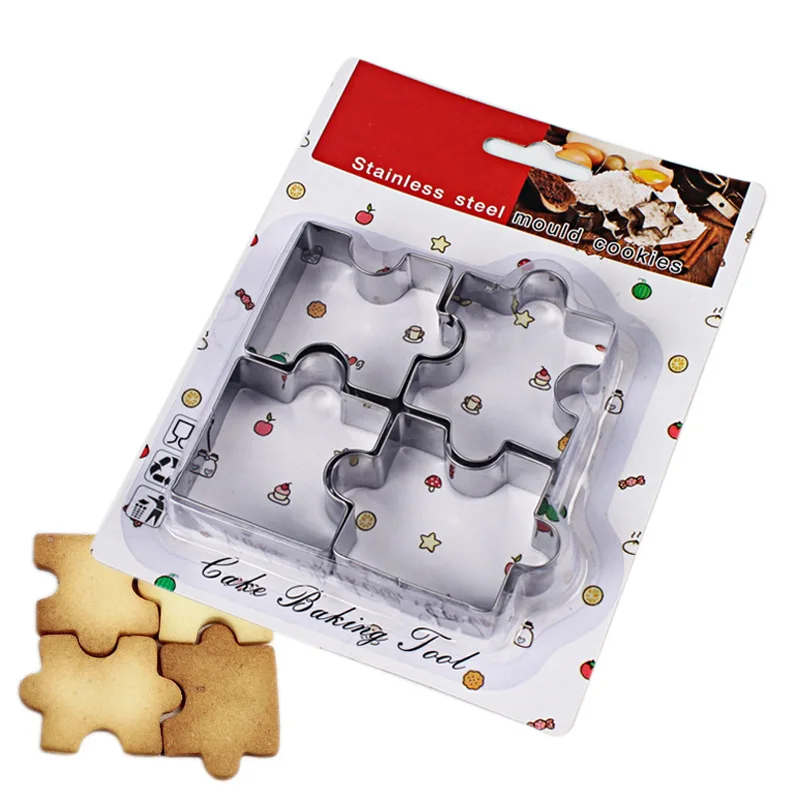 

Cookie mold aluminum alloy cute animal shape cookie mold DIY flip sugar pastry decoration baking kitchen tools