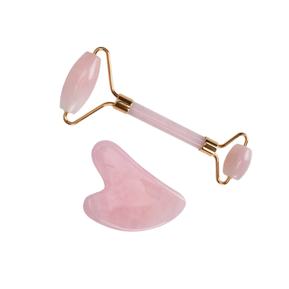 

1 Set Face Facial Roller Jade Face Wand Aging Jade Stone Facial Jade Scraper Face Eye Jade