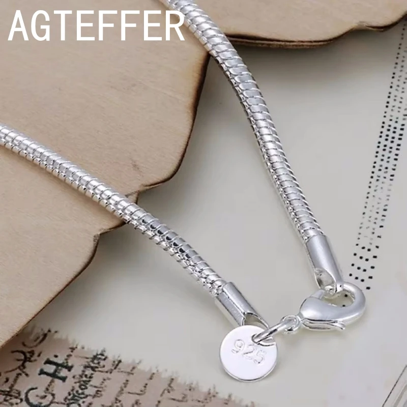 Браслеты-цепочки из серебра 925 AGTEFFER