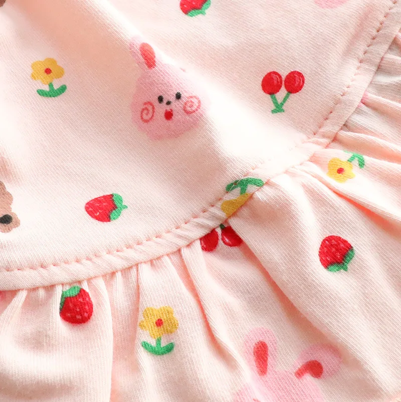 Мультяшная Одежда для собак платье одежда домашних животных милая маленьких