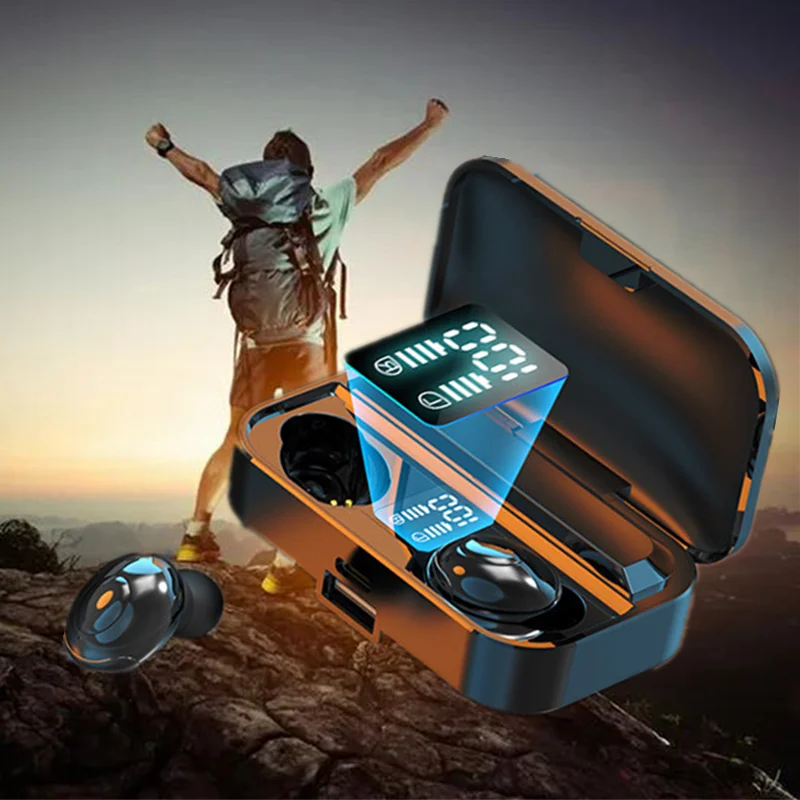 

2022 LB-9 Wireless Bluetooth Headphones TWS Hands-Free Smart Touch Gaming Wireless Earphones Sports Fitness Yoga In-Ear Earbuds