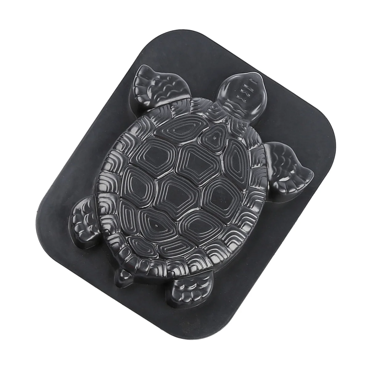 

Stepping Stone Mold Turtle Shaped: Concrete Cement Mould DIY Walk Maker Garden Lawn Driveway Paving Paver Black