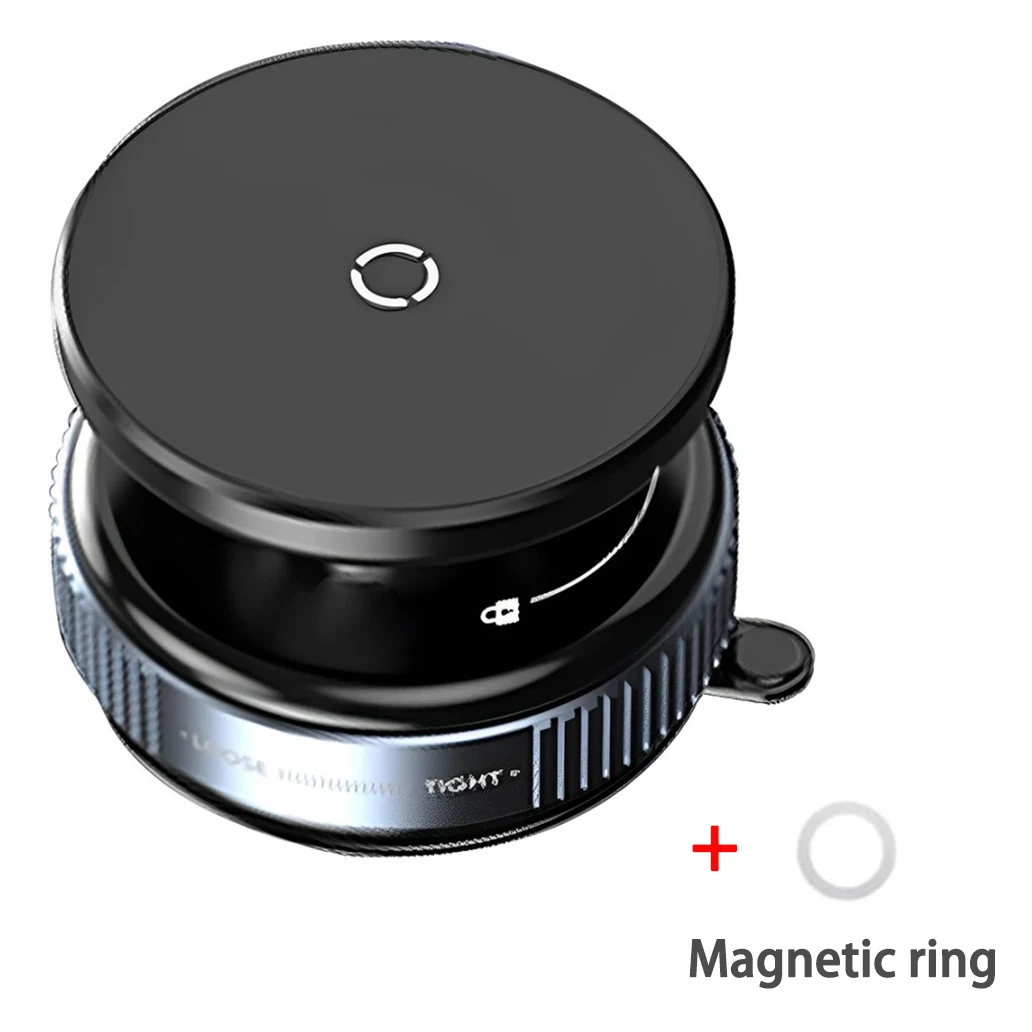 

Автомобильный держатель для телефона, магнитное вакуумное интеллектуальное автомобильное крепление Magsafe 360° ° Вращающийся магнитный вакуумный адсорбционный кронштейн на присоске для автомобиля