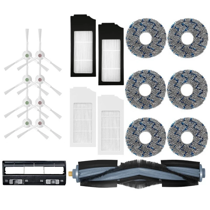 

Подходит Для Ecovacs Sweeper T10 TURBO основной щетка крышка фильтра белый край сильное сопротивление мойка