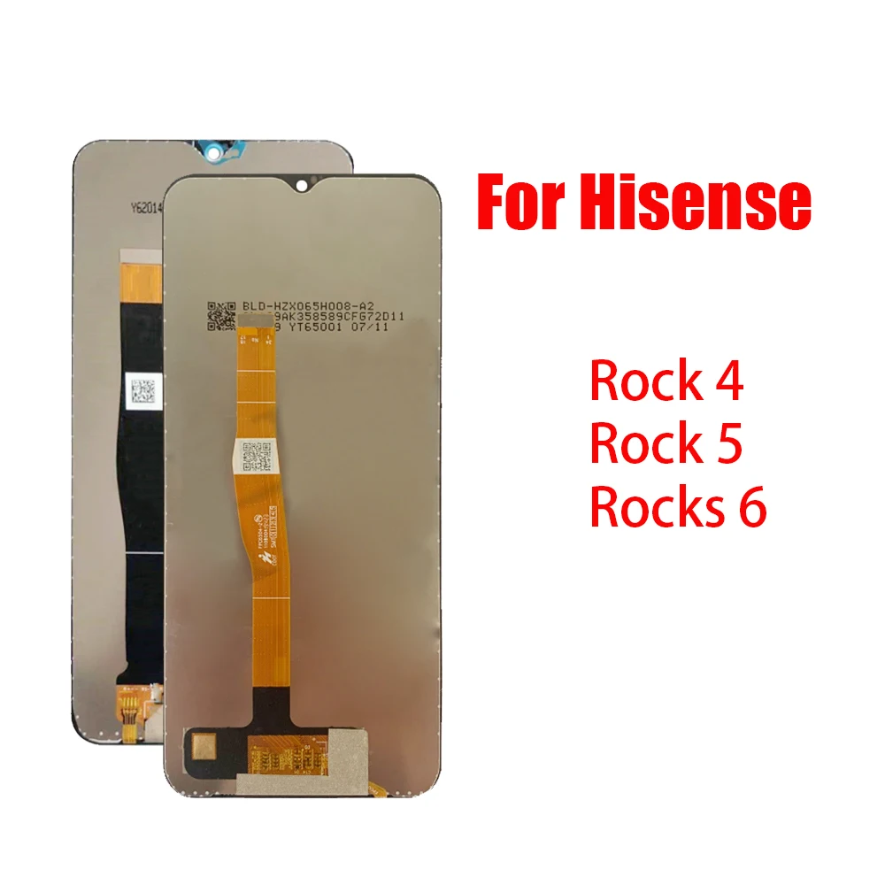 ЖК-дисплей для Hisense Rock 4 5 6, сенсорный экран, дигитайзер для Hisense Rocks 6, полный Дисплей в сборе, замена