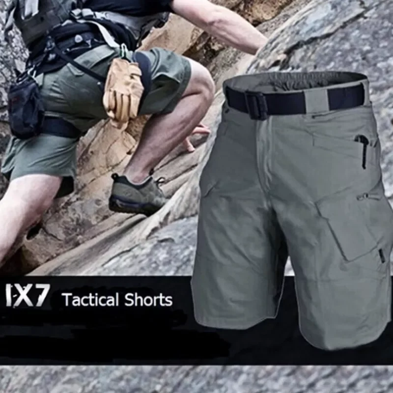 

NEW IN Men's Urban Military Cargo Shorts Outdoor Men Tactical Shorts Cotton Outdoor Camo Short Pants