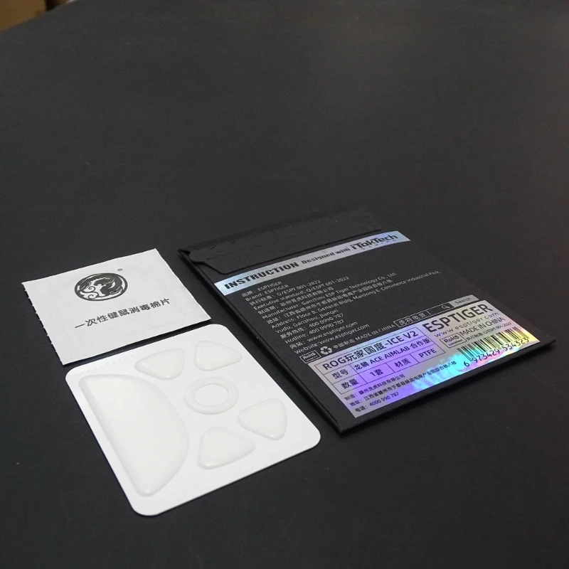 Обновите ножки игровой мыши Esptiger для ROG Harpe AimLab коньков мышей F19E