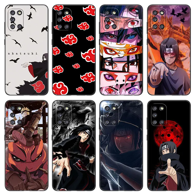 Чехол для телефона с аниме Uciha-Boy для Samsung Galaxy A01 A03 Core A02 A10 A20 S A20E A30 A40 A41 A5 A6 A8 Plus A7 A9 2018, черный чехол