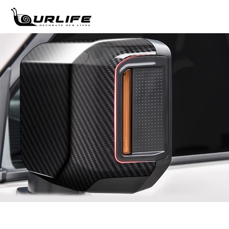 Для Toyota Land Cruiser 250 Prado LC250 2024 2025 крышка зеркала заднего вида боковое крыло защита от