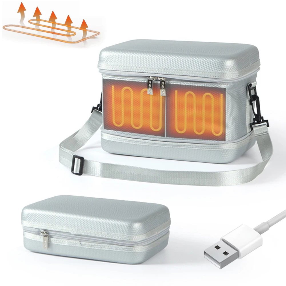 USB-большая сумка для подогрева пищи 8 5 л сумка-холодильник обеда электромобиля