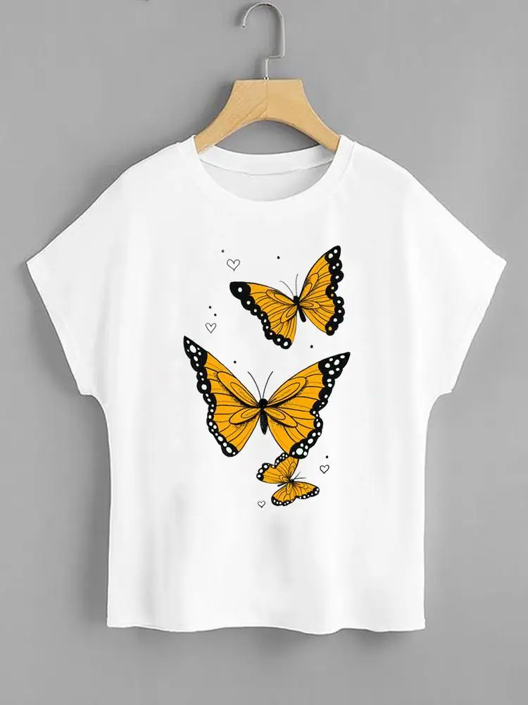 

Футболка женская летняя с коротким рукавом и графическим принтом, в стиле 90-х