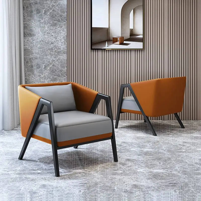 Роскошный одноместный диван-кресло для приема и конференц-зала — современное