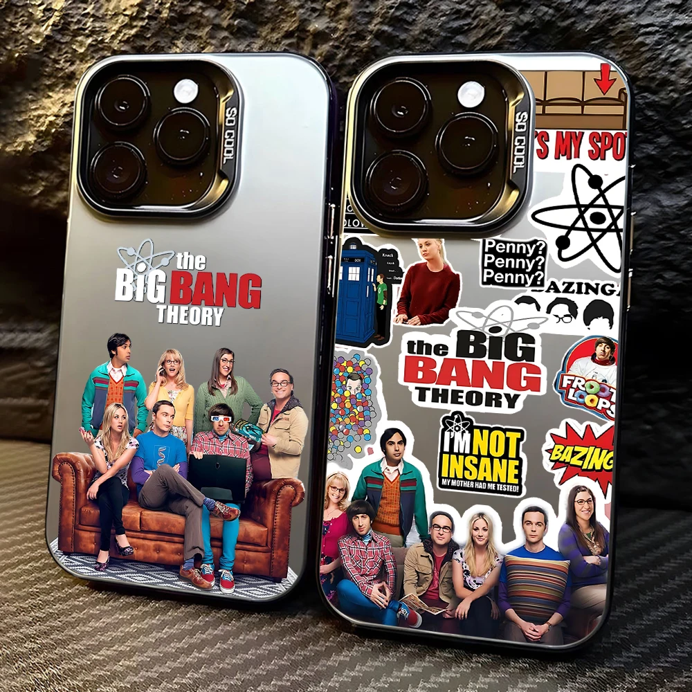 Фото Чехол для телефона The Big Bang Theory Season для iPhone 17 16e 16 15 14 13 12 11 mini Pro Max X XR XSMAX 8 7 Air Plus Anti Fall Matte №1