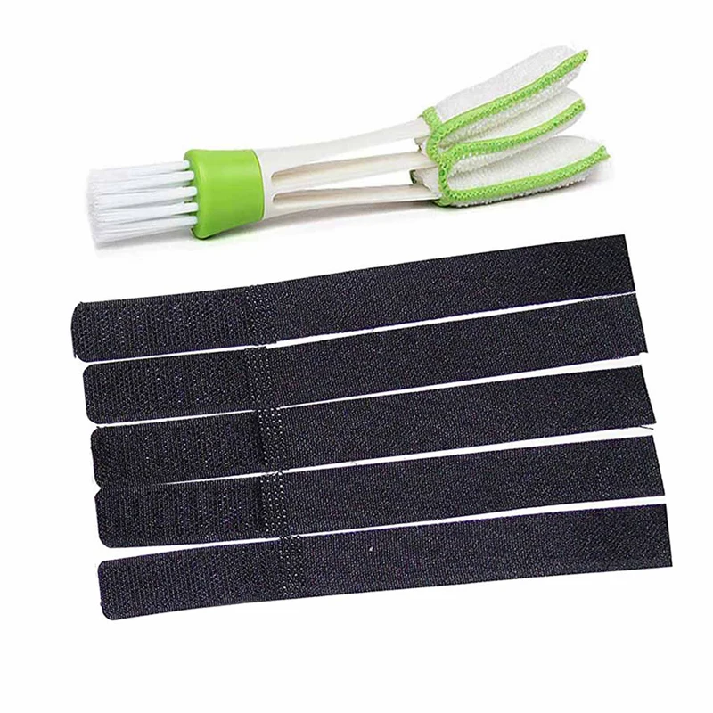 

1 шт., двусторонняя щетка для чистки автомобильного кондиционера