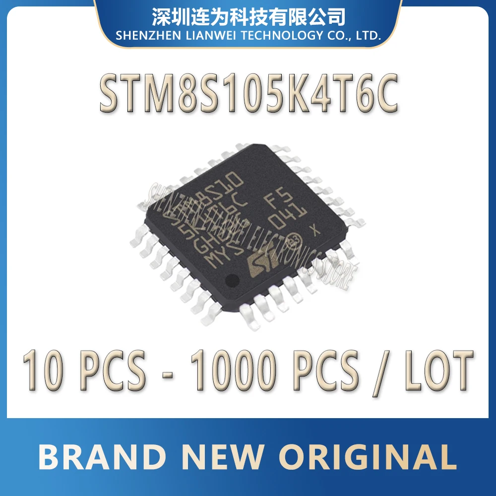 

STM8S105K4T6C STM8S105K4T6 STM8S105K4 STM8S105 STM8S STM8 STM IC MCU Chip LQFP-32