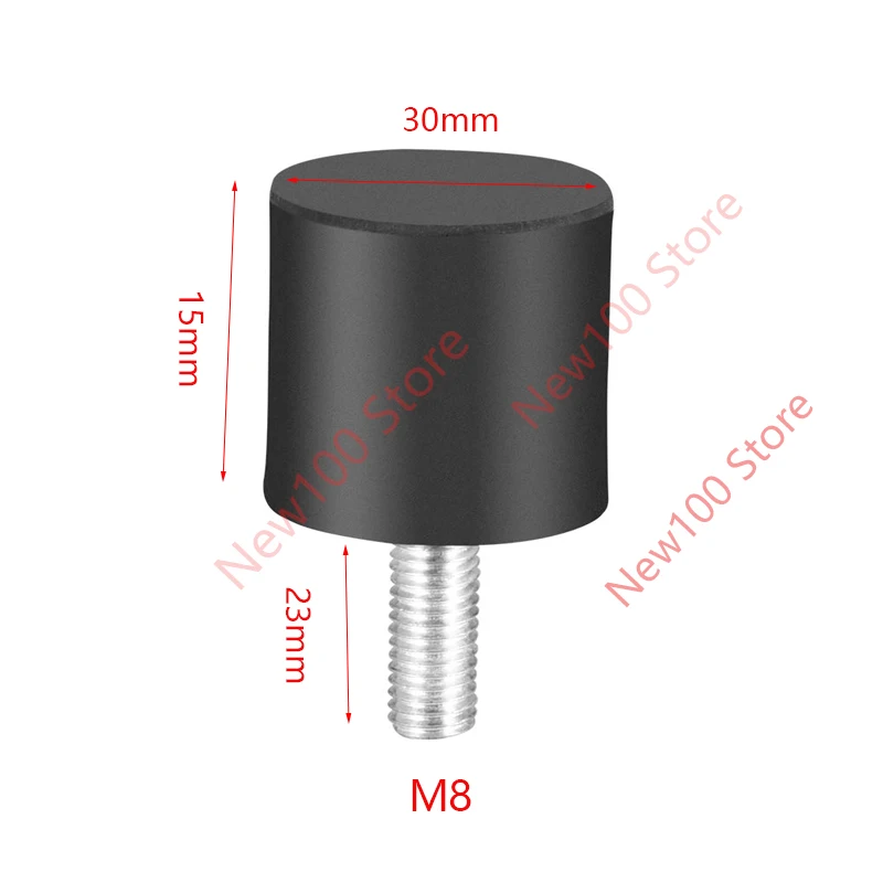 

Каучуковый изолятор M8 M10, противовибрационный каучуковый изолятор с внутренней резьбой VE, резиновые монтажные ножки