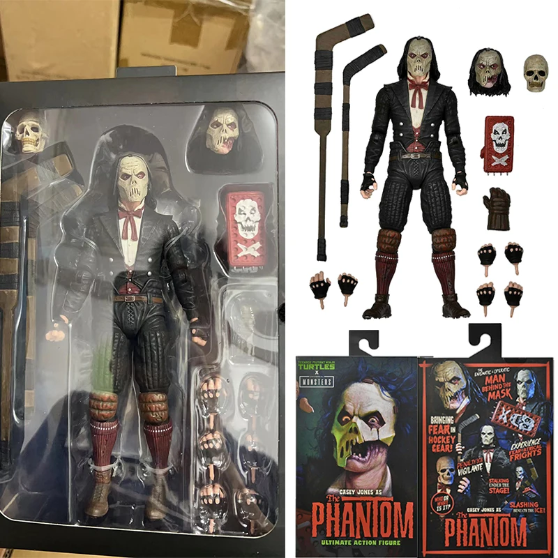 

NECA Casey Jones Figure Tmnt Universal Monsters Casey Jones As The Phantom Ultimate Turtles Action Figure Model Birthday Toys