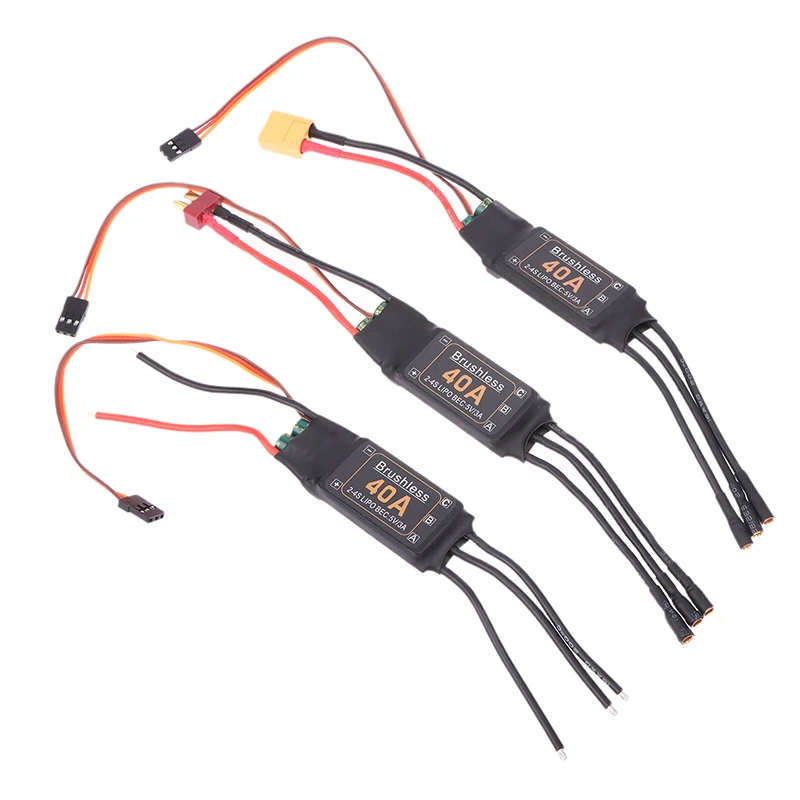 Новый бесщеточный контроллер Mitoot 40A скорости ESC 2-4S с 5 В 3A UBEC для RC FPV квадрокоптера
