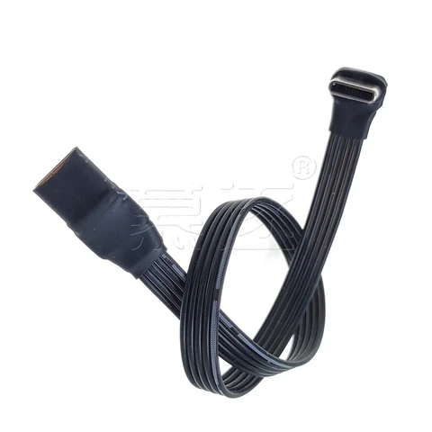 Угловой кабель Type C to USB-C 30 см