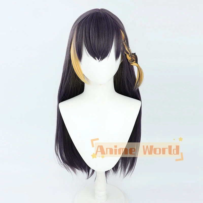 Виртуальный YouTuber Nijisanji OBSYDIA Petra Gurin боевой идол длинный парик косплей на Хэллоуин