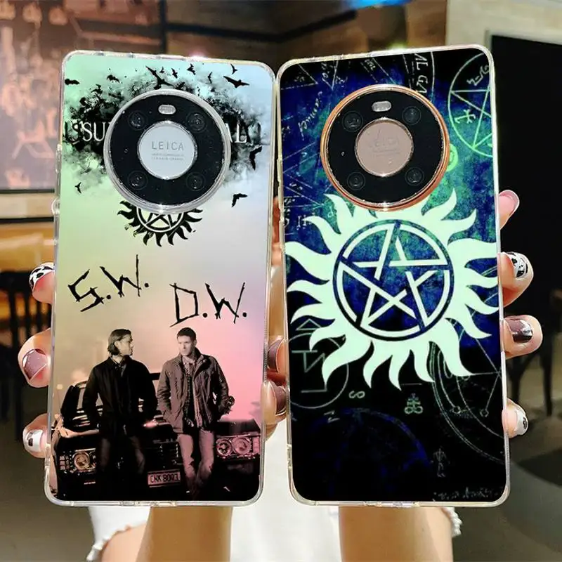 

RuiCaiCa Supernatural tv show Phone Case for Samsung S21 A10 for Redmi Note 7 9 for Huawei P30Pro Honor 8X 10i cover
