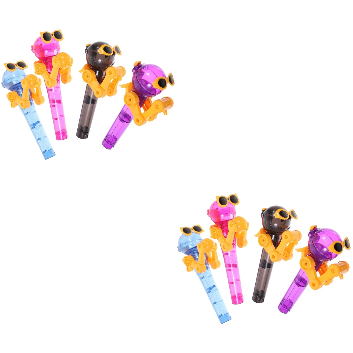 

8 Lollipop Holder Kids Lollipop Holder Lollipop Robot Funny Lollipop Holder Kids Lollipop Robot