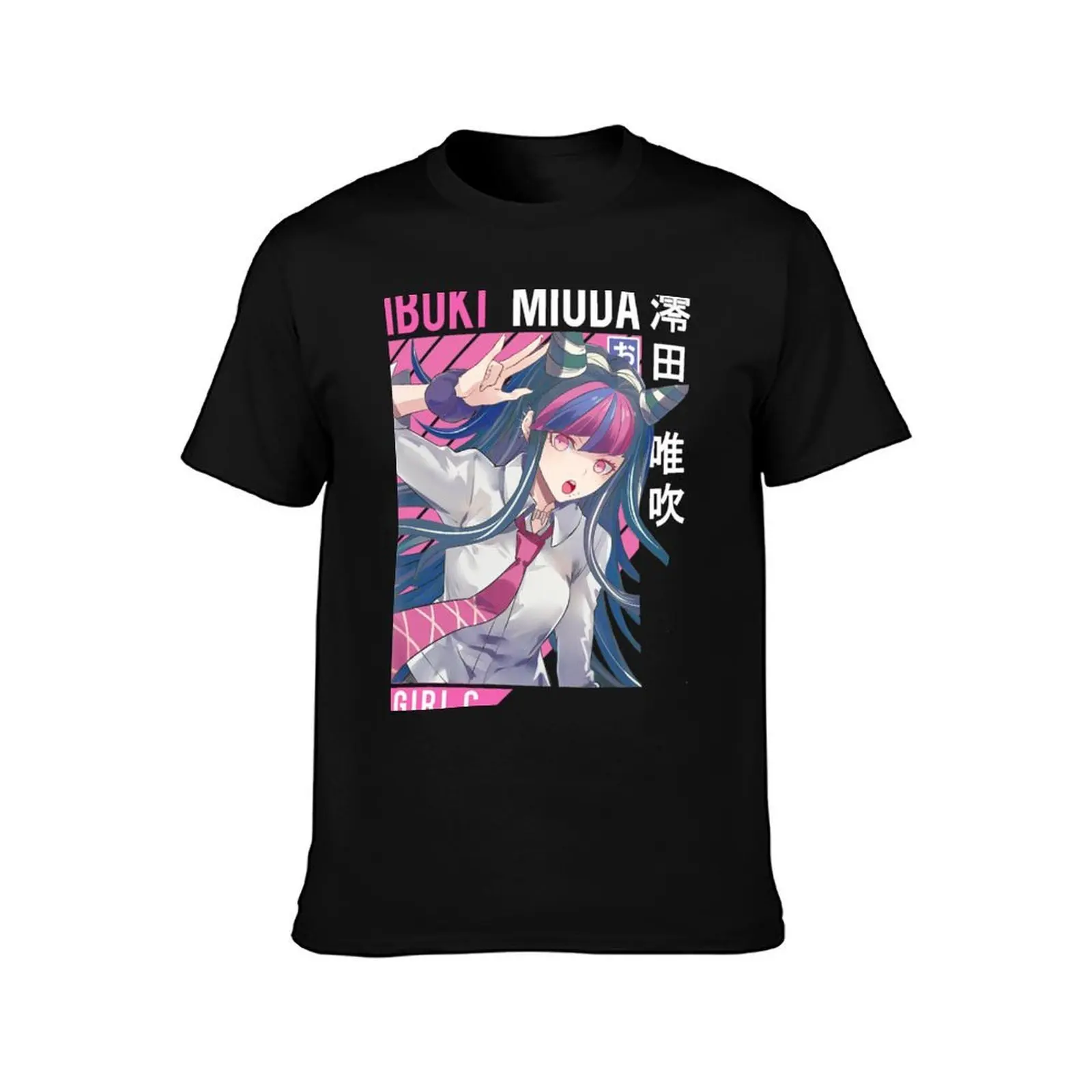 Фото Футболка Ibuki Mioda, модная повседневная футболка с коротким рукавом №2