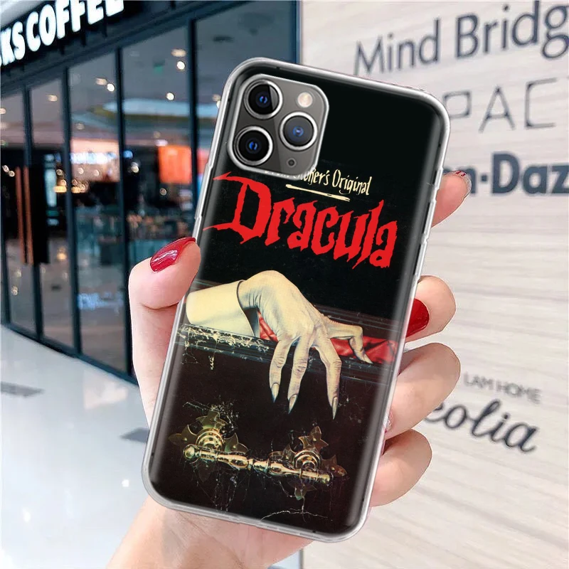 Мягкий чехол для телефона Gothic Vampire Scarlet Art iPhone 16 15 14 Plus 13 12 Mini 11 Pro Max 7 + Apple XS X SE 2020 8 Print
