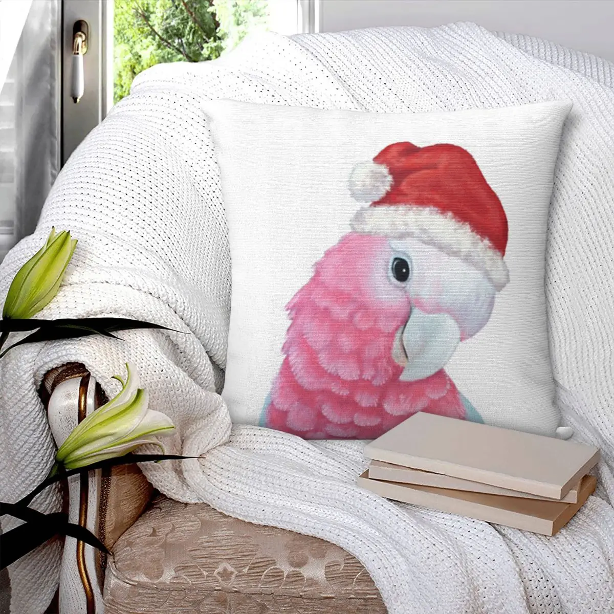 Christmas Galah A Pillow Case