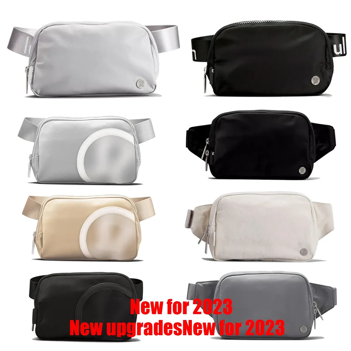 

2023New Upgrade LuLu EvErywhErE Fleece Chest Belt Bag Yoga Sport LuLuLemens Womens LuLuL Crossbody Shoulder Fanny Pack Portable