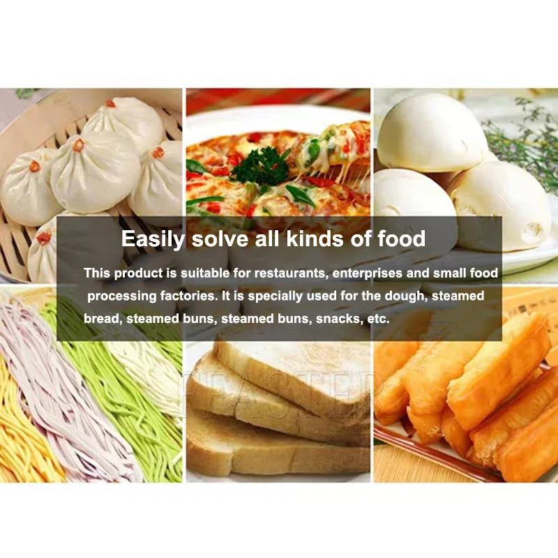 Небольшой автоматический электрический тестомес бытовая коммерческий миксер