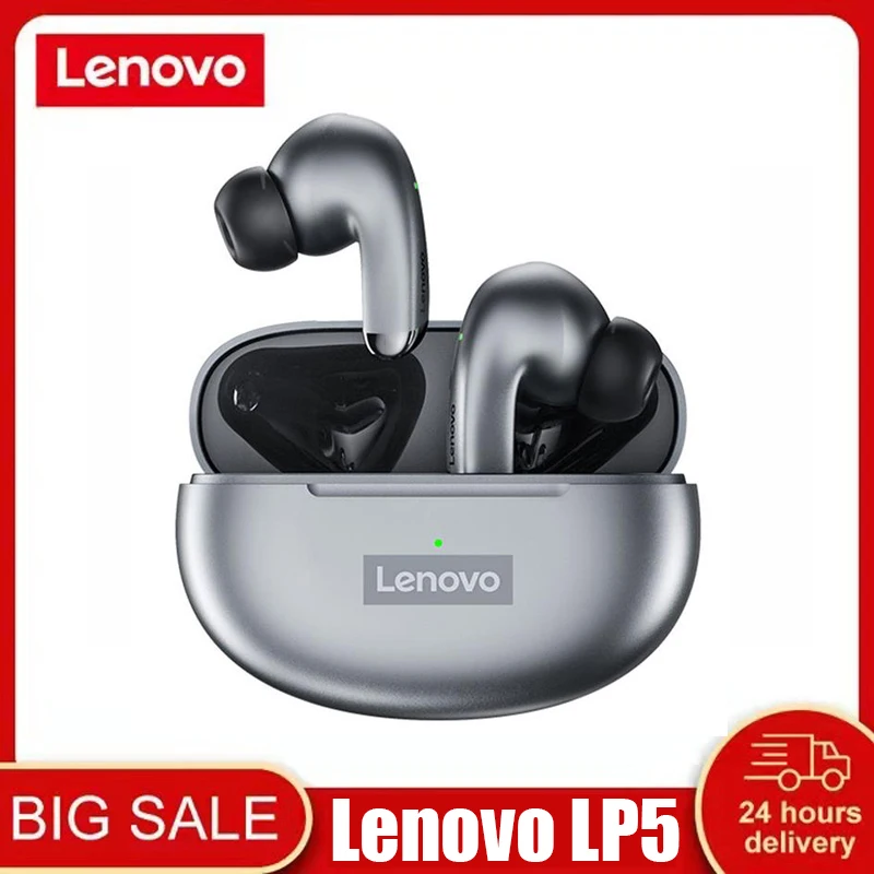 Original Lenovo LP5 Mini Bluetooth Earphone 9D Stereo Waterproof Wireless Bluetooth Headphones...