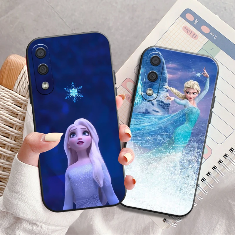 

Disney Frozen Phone Case For Samsung Galaxy A01 A02 A10 A10S A20 A22 4G 4G 5G A31 Carcasa Coque Liquid Silicon Funda