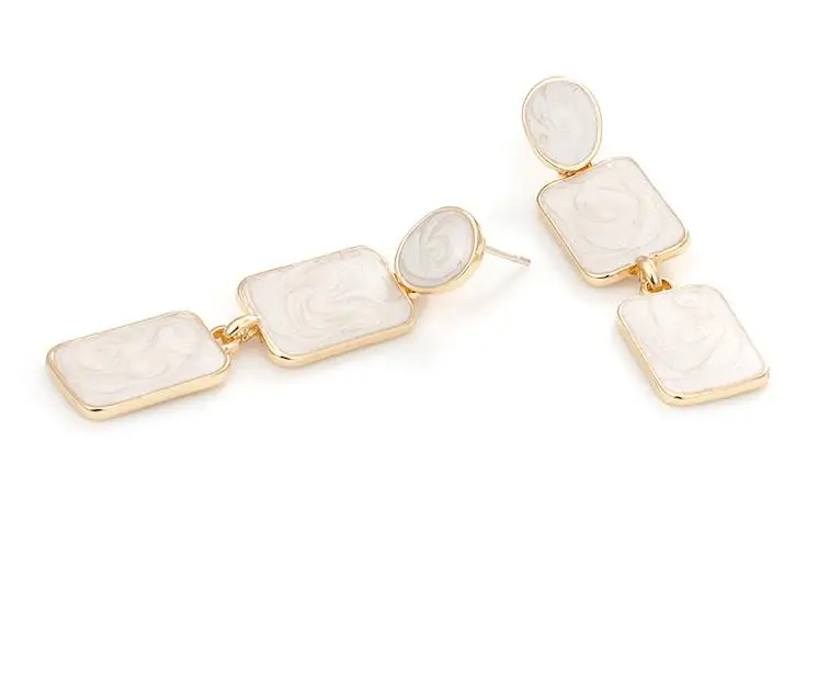 

Ассиметричные серьги, Премиум 2023 эмалевые серьги, Женские Простые и универсальные серьги, подарок для женщин, девушек, жен