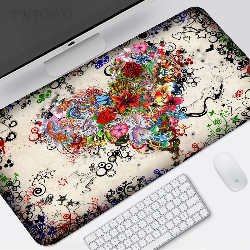 

Japanese Anime Girls Mouse Pad Gaming XL HD Large Mousepad XXL Desk Mats keyboard pad Carpet Anti Slip Soft PC Desktop Mouse Pad