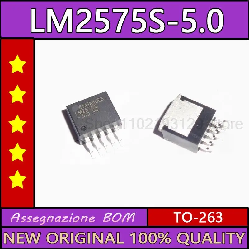 

5 шт./лот Lm2575s-5.0 package to-263 новый оригинальный импортный