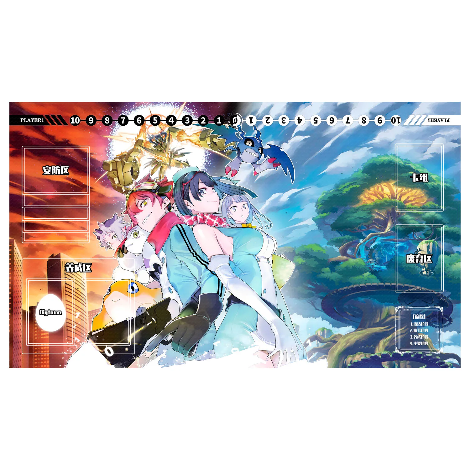 600X350X2мм DIY Digimon Adventure Yuki Dan Коврик для карточных боев, игровая доска для одного игрока, коврик для карточных дуэлей, подарок, игрушка (art.: 3920dd113ee53) - 3920dd113ee53