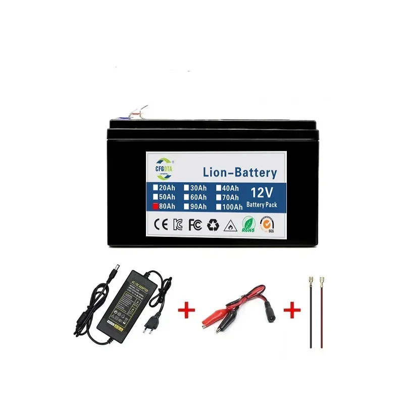 Аккумулятор 12 В 80 Ач литиевый