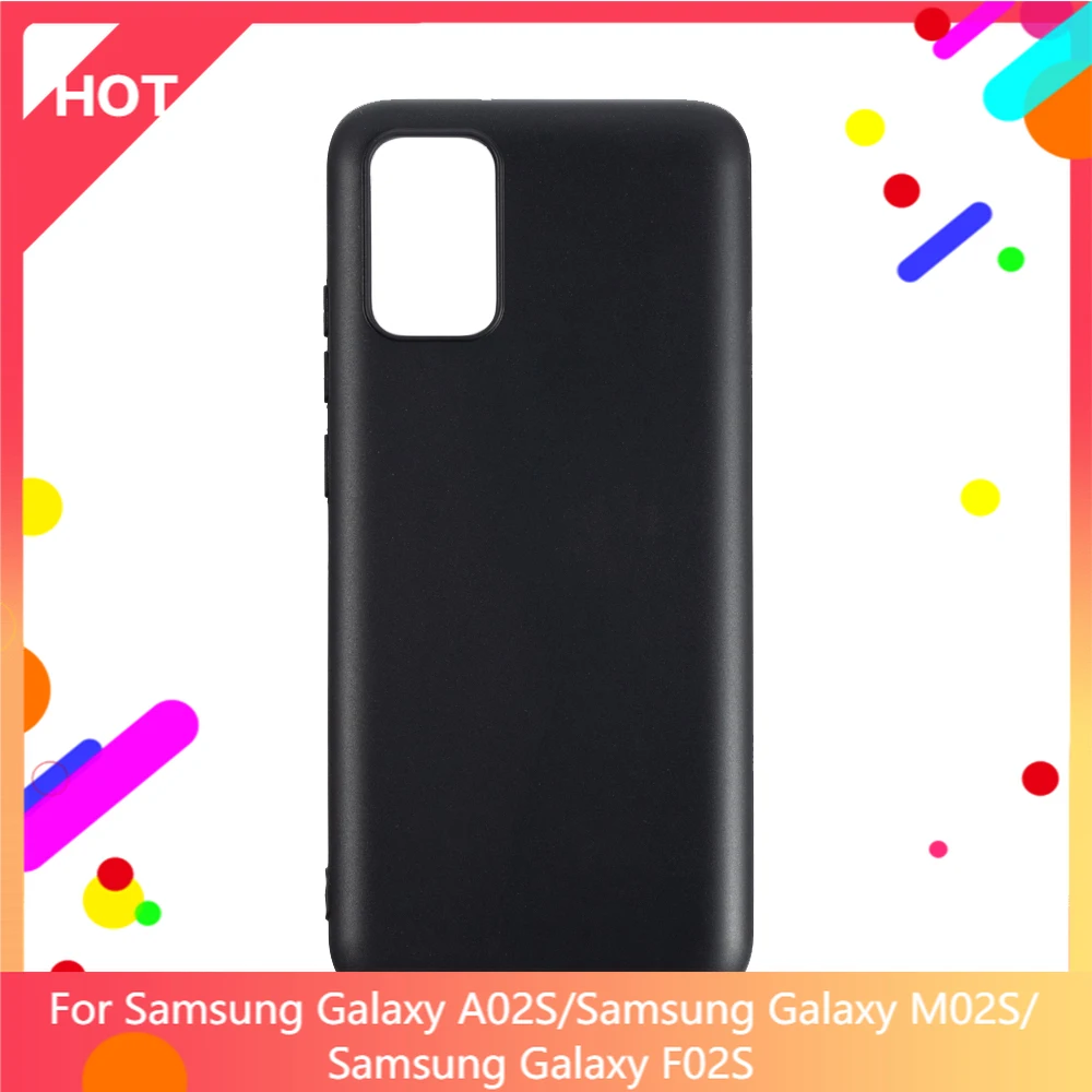 Чехол для Galaxy A02S матовый Мягкий силиконовый чехол из ТПУ Samsung M02S F02S тонкий