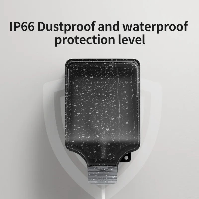 Фото ​ ​ IP66 Водонепроницаемая настенная розетка для наружного применения |   Тип 86, защита от дождя, наружный гараж, подвал, пылезащитная распределительная коробка №2