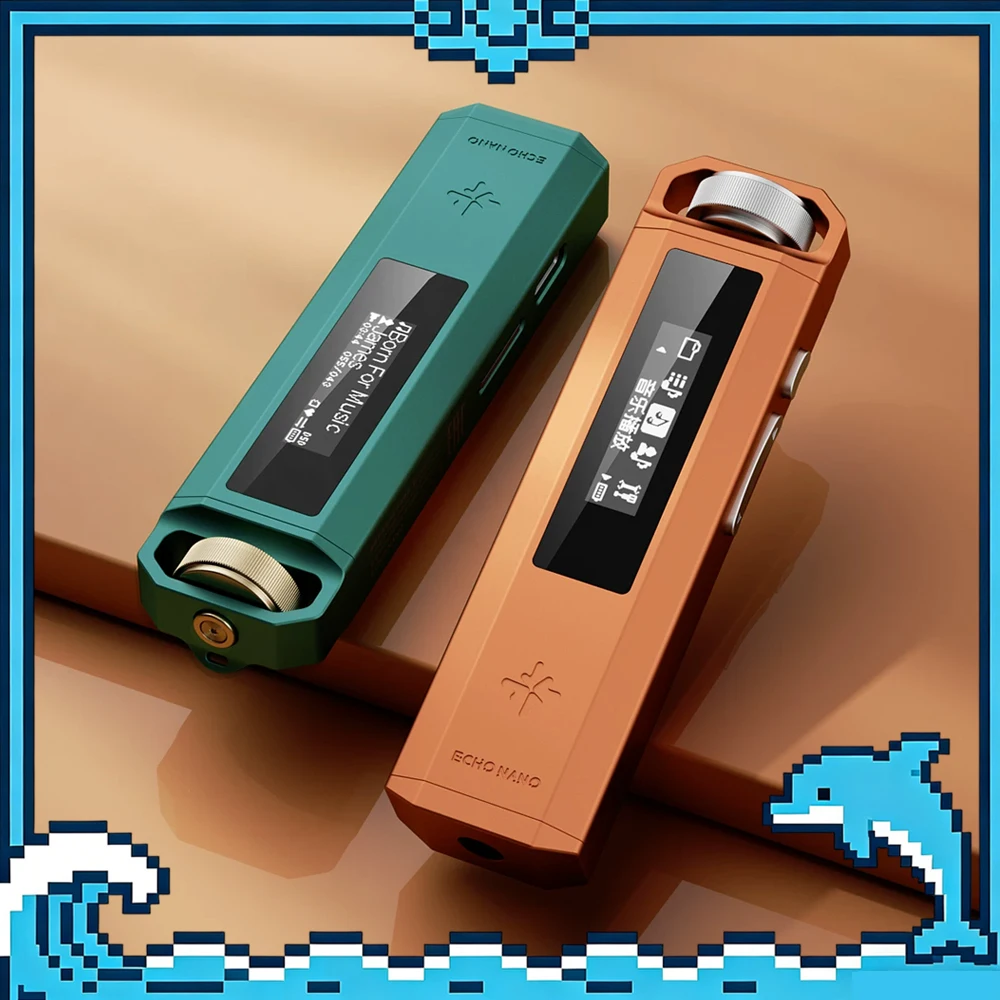 Фото Портативный смарт-плеер FiiO SnowSky ECHO NANO Hi-Res HiFi MP3 с OLED-экраном, воспроизведением DSD/WAV/FLAC/APE/MP3/M4A/OGG №1